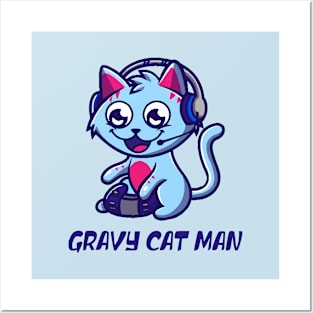 Gravycatman Posters and Art